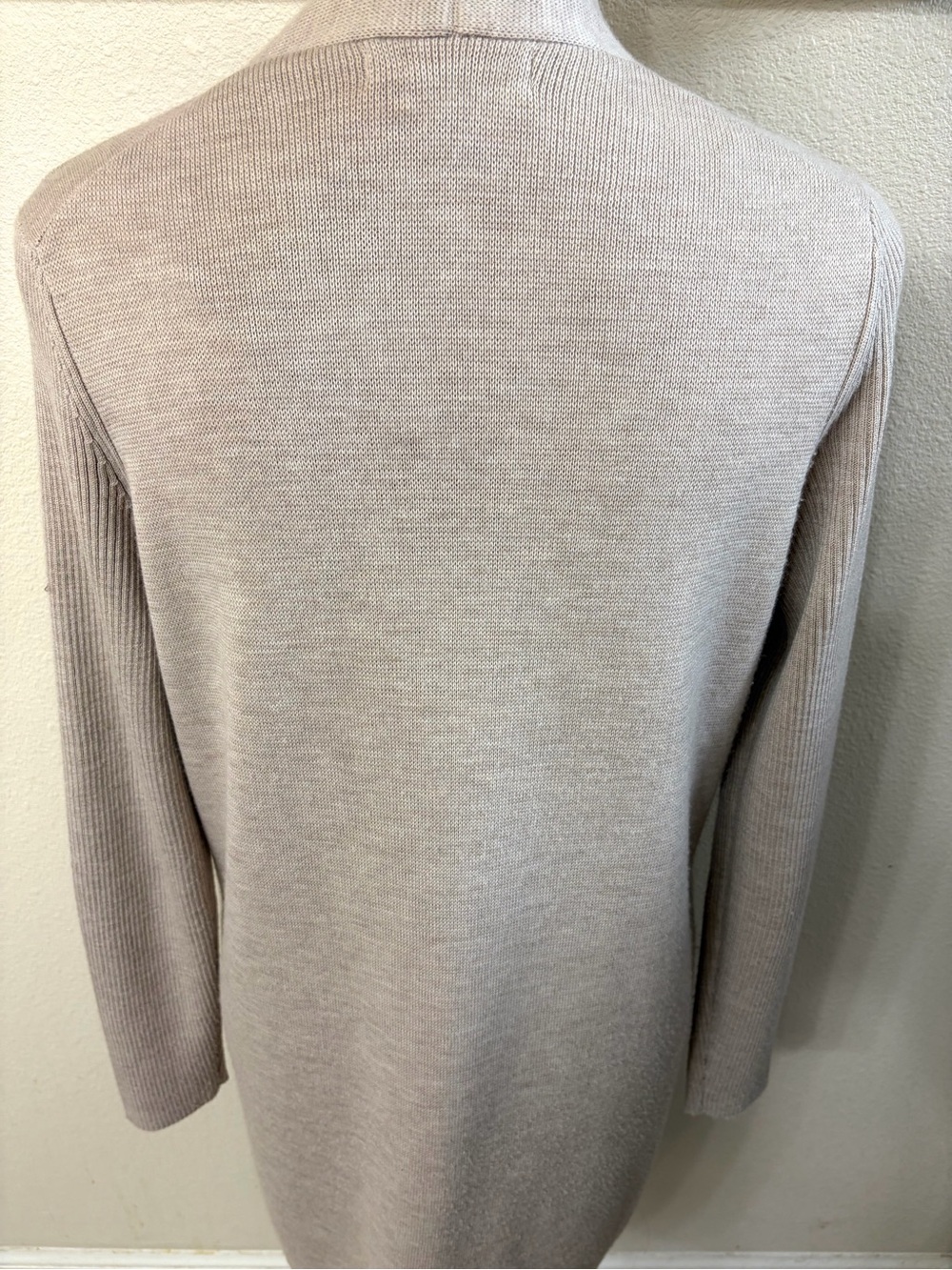 Banana Republic Merino Blend Long Open-Front Cardigan Small - Picture 5 of 10
